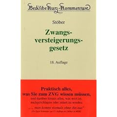 Zwangsversteigerungsgesetz ( ZVG)