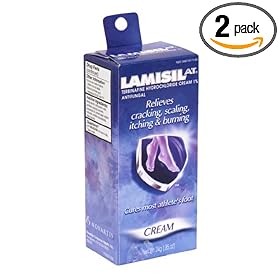 Lamisil AT Antifungal Cream for Athlete's Foot, .85-Ounce Packages (Pack of 2) by