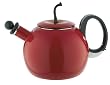 Copco Red Delicious Apple 1.9-Quart Enamel on Steel Teakettle