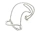 Silver Tone Celebrity's Fan Club 5 SOS Family Pendant 2mm 18