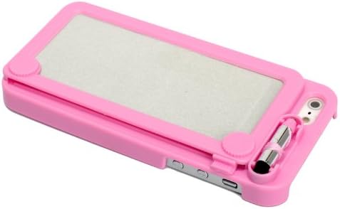 Creative Writing Drawing Doodle Scribble Board Pad Case Cover for iPhone 5 6th Pink