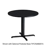 Round Hospitality/Bistro Table Top, 30" Diameter, Charcoal Anthracite