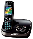 Panasonic KX-TG8521GB schnurloses Telefon mit Anrufbeantworter schwarz