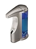 simplehuman 14-Ounce Sensor Pump for Soap or Sanitizer, Brushed nickel