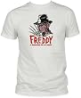A Nightmare On Elm Street Drawn Vintage White Mens T-shirt