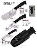 Search : Smith & Wesson SWCAMP  Campfire Set with Cleaver, Guthook and Campknife