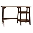 Braxton Trestle Desk - Walnut Finish