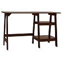 Braxton Trestle Desk - Walnut