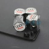 Audi Anti-theft Car Wheel Tire Valve Stem Caps by Audi