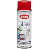 Krylon Stained Glass Color Glass Paints Aerosol 6 oz. Red