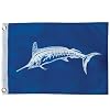 Taylor Made Products White Marlin Boat Flag (12" x 18")