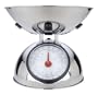 MIU France Polished Stainless Steel Analog Spring Scale, 8-Pound