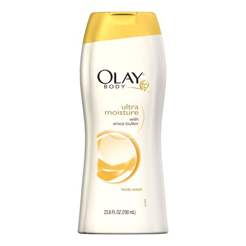 Olay Ultra Moisture Body Wash with Shea Butter, Packaging May Vary, 23.6-Ounce Bottles  Pack of 3
