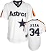 Nolan Ryan Majestic Cooperstown Throwback Houston Astros Jersey
