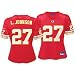 Reebok Kansas City Chiefs Larry Johnson Women's Replica Team Color Jersey