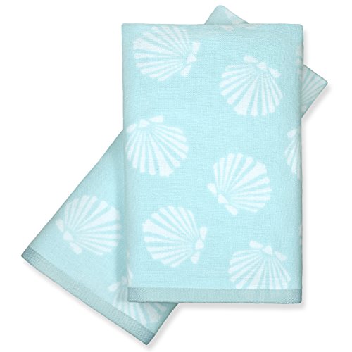 Beautiful Beach and Nautical Hand Towels Beachfront Decor