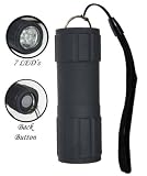 Waterproof Shock resistant 7 Led Flashlight (#FL3031WSB)