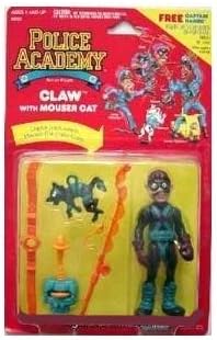 Police Academy Claw with Mouser Cat Action Figure