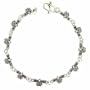 Sterling Silver Bee Bracelet