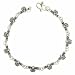 Sterling Silver Bee Bracelet