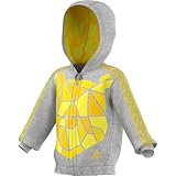 アディダス(adidas) Baby/Infant Disneyディズニー スウェットパーカー プー BFR80 AJ4081 Mグレイヘザー/Sイエロー 90