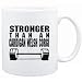 Mug White " STRONGER THAN A Cardigan Welsh Corgi " Dogs