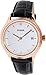 Fossil Archival Leather Watch - Black