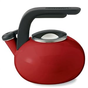 KitchenAid 2 1/4-qt. Tea Kettle – Black, Blue, Red, White