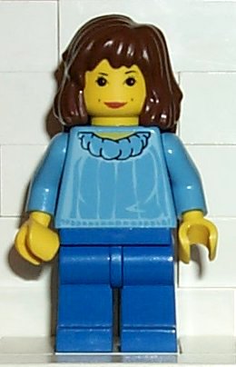 Hermione (Blue Torso, YF) - LEGO 2