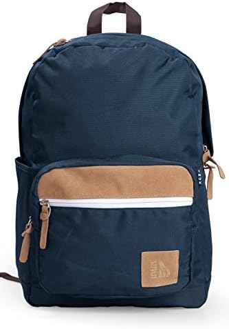 INUK Computer Backpack Fits up to 14 Inches Laptop School Bag with Headphone Port Blue