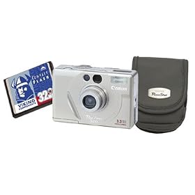 Canon PowerShot S20 3.2MP Digital Camera w/ 2x Optical Zoom Value Package