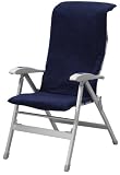 Campart - Matelas chaise de camping - Bleu marine