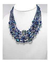 Cotton Semi GemStone Beads Necklace