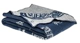 Faribault Mills Coyote Places the Stars 100% Virgin Wool Jacquard Throw
