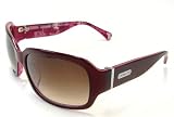 COACH Martha S832 Sunglasses S-832 Burgundy Frame