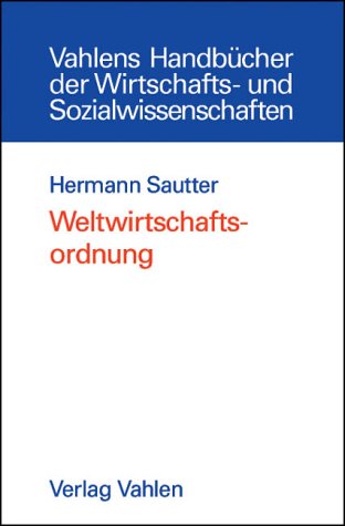 Weltwirtschaftsordnung