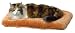 Kitchen & Housewares : Quiet Time Deluxe Pet Bed - 21 in. x 12 in. - Camel