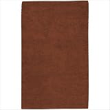 Aros Rust Shag Rug Size: 36 x 56 Aros Rust Shag Rug Size: 36 x 56