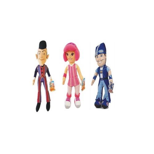 Whitehouse Leisure Set Of 3 -14 Inch Lazy Town Character Soft Toys (wh4)