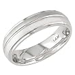 White White Gold Wedding Band 8 - 8