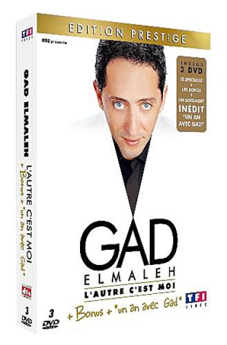 Gad Elmaleh - Edition Luxe 3 DVD dvd, Film dvd Gad Elmaleh - Edition Luxe 3 DVD
