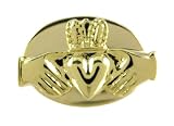 Gold Plated Claddagh Cufflinks Cuff Links Irish
