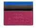Marc By Marc Jacobs Limited Edition Leather Logo Color Block Business ID Card Case Bag Burgundy Multi