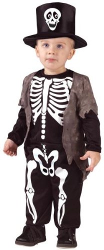 Happy Skeleton Costume Small 1-2T