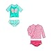 Child of Mine by Carters Baby Girls' 2 Piece Rash Guard Swim Set