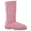 Arleen Suede Sheepskin Lug Sole Boots with Shearling Lining - 12 Inch Height