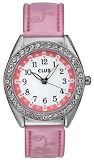 Club Girls Pink Leather Strap Watch A65141S14A