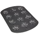 Wilton 12 Cavity Nonstick Snowflakes Cookie Pan