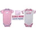 Girlz Club 2-Pack Baby Bodysuits