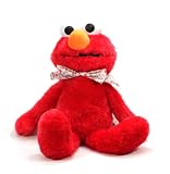Furyu Official Sesame Street Floral Ribbon Big Plush - 3271 - 15" Elmo